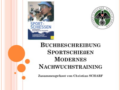 Buchbeschreibung Sportschießen Modernes Nachwuchstraining1